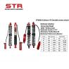 China RFC Racing Buggy Coilover Shock 8in-16In Aluminum Adjustable Shocks wholesale