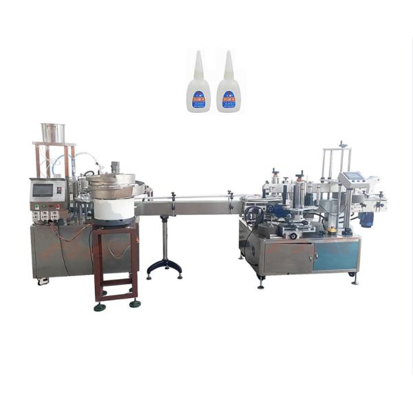 Máquina automática de llenado de pegamento de 50Hz Máquina de embotellado de silicona de alta frecuencia 1.5kW