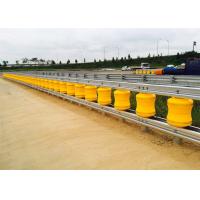 China EVA Yellow Safety Roller Barrier Highway Rotating on sale