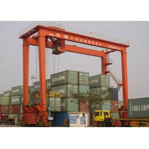 ODM A6 Port Container Crane 15.4M-18.2M Lift Container Gantry Cranes With Spreader