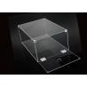 China Shoe Box Packing Clear Acrylic Display Case With Magnets Lid Sneaker wholesale