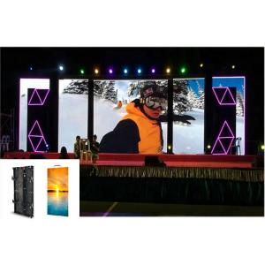 High Resolution Indoor Rental LED Display SMD 1920Hz 3.91mm Physical Pitch Curved
