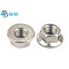 Metric Hex Flange Nuts DIN6932 8.8 9.9 12.9 Grade Alloy Steel Materials Nickel /