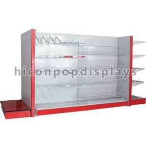 China Flooring 4 Layer Retail Gondola Shelving Displays for Supermarket supplier