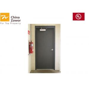 China 3'X7' Size Steel Internal FD30 Fire Door For Residential Buildings/ 40mm Door Leaf/ Prime Finish supplier