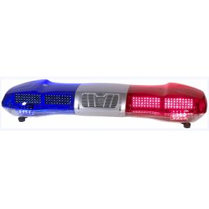 Vehicle Warning Light Bars with Siren & Speaker , 48" Red And Blue Led Light Bar