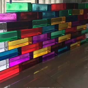 China Translucent Clear Glass Blocks Hollow Heat Insulation Frost Resistant supplier