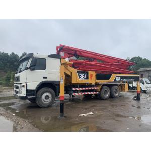 China Second Hand 36M Putzmeister Concrete Pump Truck With Volvo supplier