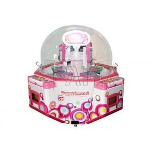 One  Player Sweet Land 4 Candy Crane Machine / Arcade Toy Grabber Machine
