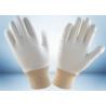 mens white cotton industrial work gloves with knit wrist heavy duty designing