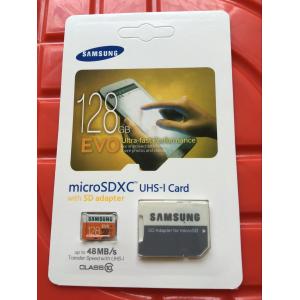 China Original SAMSUNG EVO 128GB Micro SD SDXC MicroSDXC Card Class 10 High Speed supplier