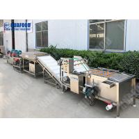 China カスタマイズされたMutuality機能果物と野菜の加工ライン on sale