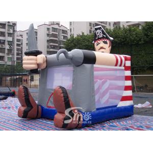 Commercial grade small indoor kids pirate inflatable bouncy castle for outdoor parties