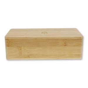 Handmade Lacquer Magnet Lidded Wooden Box Bamboo Packaging Box