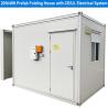 China 20ft/40ft Prefab Folding House with CE/UL Electrical System wholesale