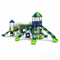 China OEM Outdoor Playground Equipment Plastic Playground Water Slide  Customized Color on sale