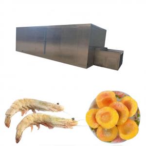 China 304 Stainless Steel Belt IQF Tunnel Food Freezing Machine supplier