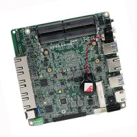 China NANO Firewall PC Motherboard Intel® 6th Generation I3-6100U I5-6200U I7-6500U 4 NIC Pfsense Router on sale
