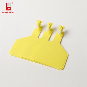 LAIPSON Super Maxi UHF Cattle RFID Electronic Tag , Numbered Cattle Ear Tags 860-960mhz