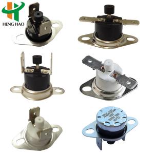 China Snap Action Bimetal Thermostat For Refrigerator Custom Service Acceptable supplier