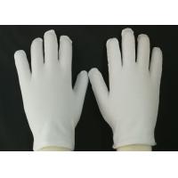 China Cosmetic Overnight Moisturizing Gloves , Cotton SPA Gloves Flexible Knitting on sale