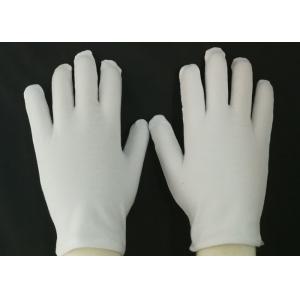 Cosmetic Overnight Moisturizing Gloves , Cotton SPA Gloves Flexible Knitting