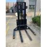 China 1.5 トン 1500kg 2m 3m 4m ウォーキー 電動スタッカー 歩行者 電動パレットスタッカー 固定脚を広げ wholesale