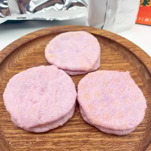 Children'S Rice Crackers Snacks Purple Sweet Potato And Taro Flavored