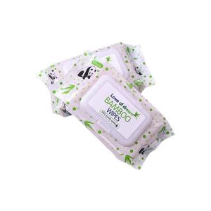 China Practical Unbleached Bamboo Baby Wipes Odorless Biodegradable supplier