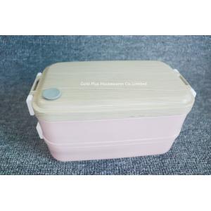 Vacuum lunch box double layer bento box leakproof compartment food container meal airtight storage food containers