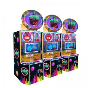 China Amusement Park Drop Balls Ticket Redemption Arcade Machines / Happy Drop Ball Lottery Game Machine supplier