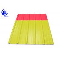 China Water Resistant Heat Insulation PVC Roof Tiles For Veranda Building Projects on sale