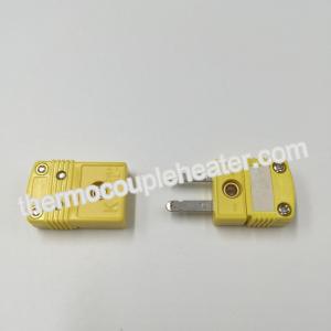 China Plastic Mini Thermocouple Components / Thermocouple Connectors Type K With Stock supplier