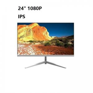 Frameless LCD Office Computer Monitors 23.8 24 Inch IPS Desktop Computer LED Monitor