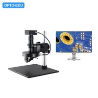 China A21.1611 OPTO EDU 2D / 3d Video Microscope Auto Rotate Zoom Dual Light on sale