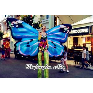 China Performance Inflatable Butterfly Wings Costumes for Event and Stage Supplies supplier