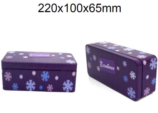 Metal Storage Custom Packaging Boxes 1L Rectangle Tin Boxes For Engine Oil