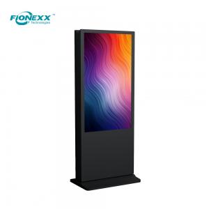 32" -65" Free Standing Digital Display Totem With PCAP Touch Screen