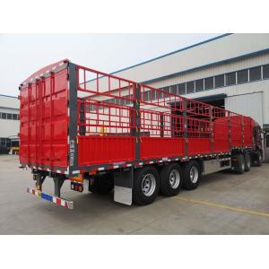 Axles Pig Transport Horse Carriage Fence Semi Trailer Customized Size