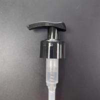 China Ribbed Lotion Dispenser Pump Neck 24/28 Optional 1.20 - 1.50ml/T on sale