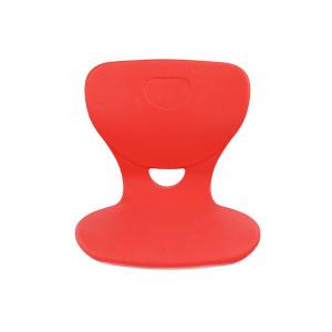 China Red Color Hollow Back HDPE Outdoor Stadium Chair Bleacher Seat supplier