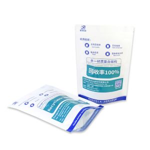 China Custom 100% Recyclable Packaging Bags With Beautiful Eye-catching Graphic Printing Flexible Packaging Stand-up Pouches wholesale