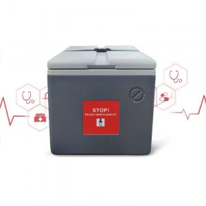China Polyethylene Vaccine Storage Bins Insulated Thermal Vaccine Cold Box supplier