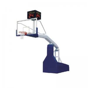 UV Protection Movable Basketball Stand / Adjustable Basketball Hoop Rust Proof