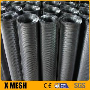 Black Steel Standard Expanded Metal Mesh Grating for Walkway Flooring