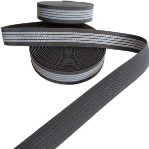 China Poliéster 25mm Anti-derrapagem 50m Rolo de Canapé Elastic Webbing on sale