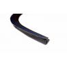 China EPDM Solid Rubber U Seals Co-extruded with Pre-cut Line Window And Door wholesale