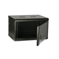 China Enclosure Network Rack Cabinet 6U High Loading Capacity With Locking Glass Door on sale