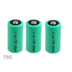 China Lithium 1300mah CR123A Li-Mn Battery For Flashlight Camera Meter Remoter Shaver supplier