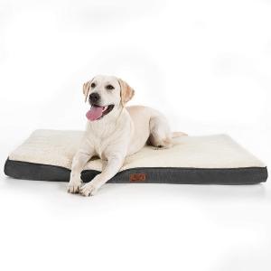 OEM Memory Foam Dog Bed Antimicrobial Non Slip 300D Cooling